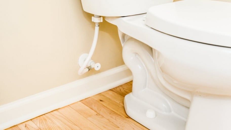 Toilet and water valve